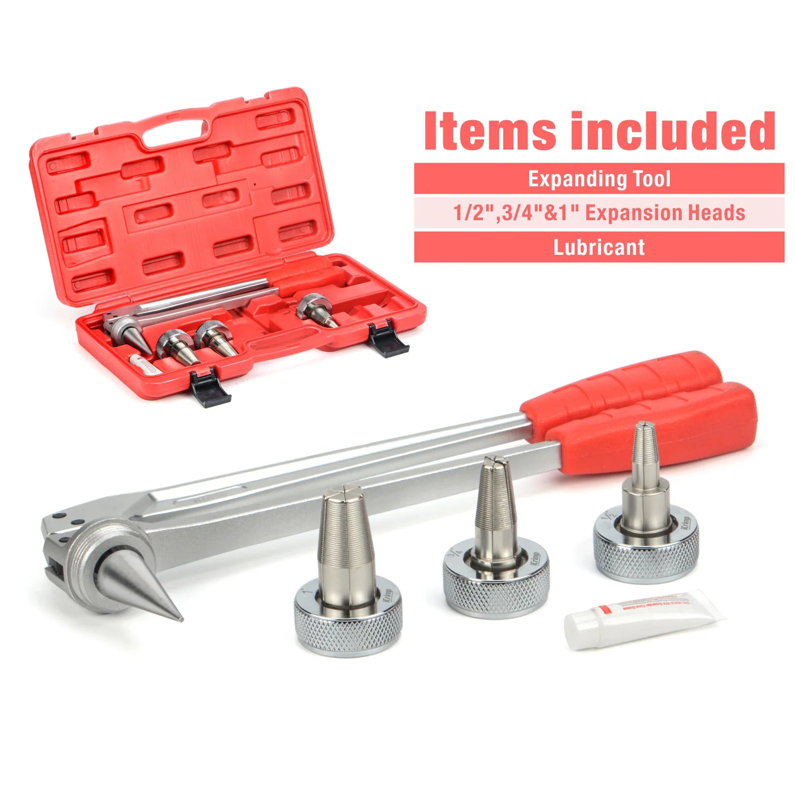 Professional PEX-A Expansion Tool Kit with 3/8