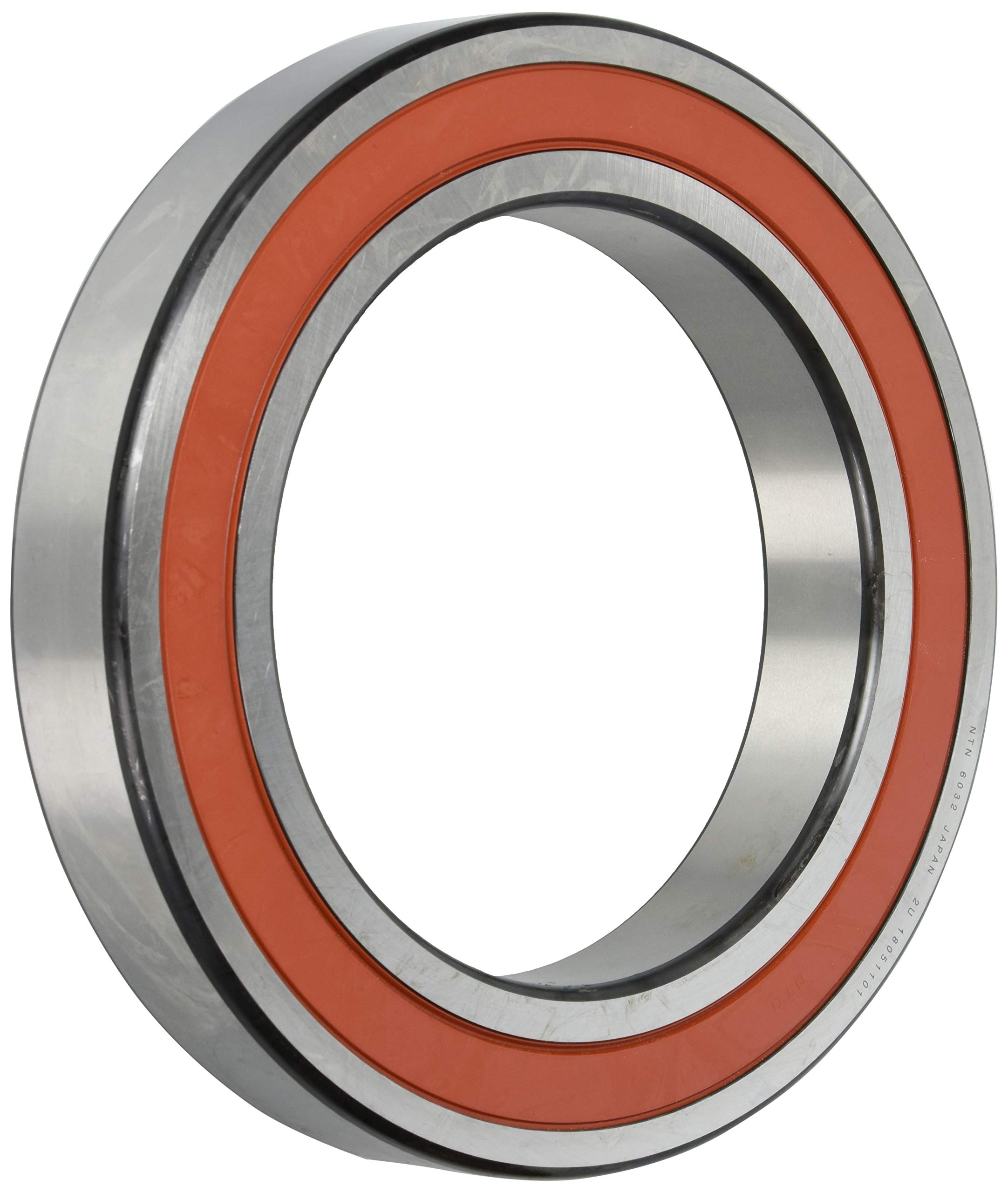 NTN 6032LLU Deep Groove Radial Ball Bearing - Single Row, Contact, Normal Clearance, Steel Cage, 160mm ID, 240mm OD, 38mm Width, Double Sealed - Ideal for Industrial Machinery, Automotive Applications, and Heavy-Duty Equipment