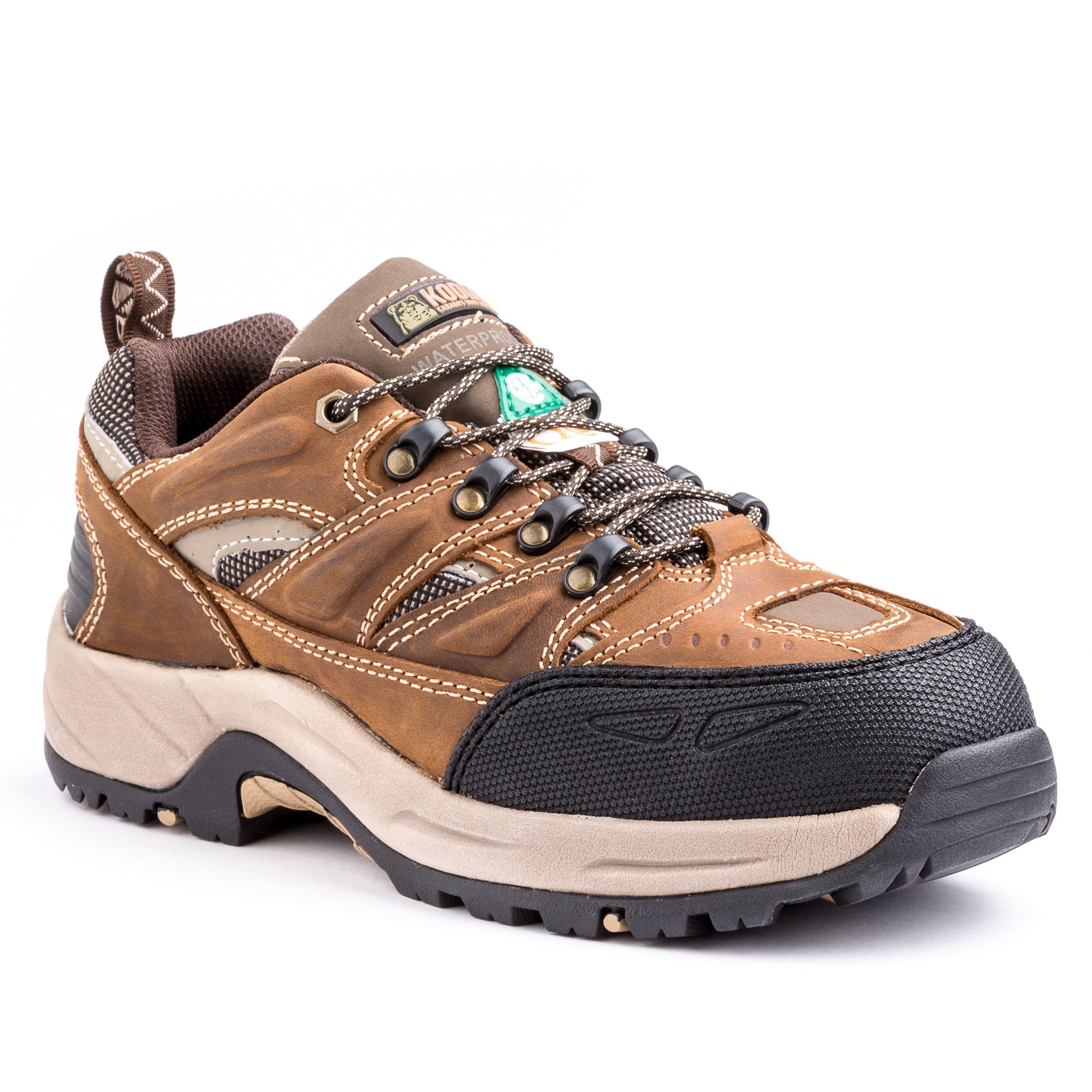 Kodiak Buckeye 302072 Men's Waterproof Steel Toe Work Boots - Heavy Duty Hiking & Construction Safety Shoes for Outdoor Work & Industrial Jobs