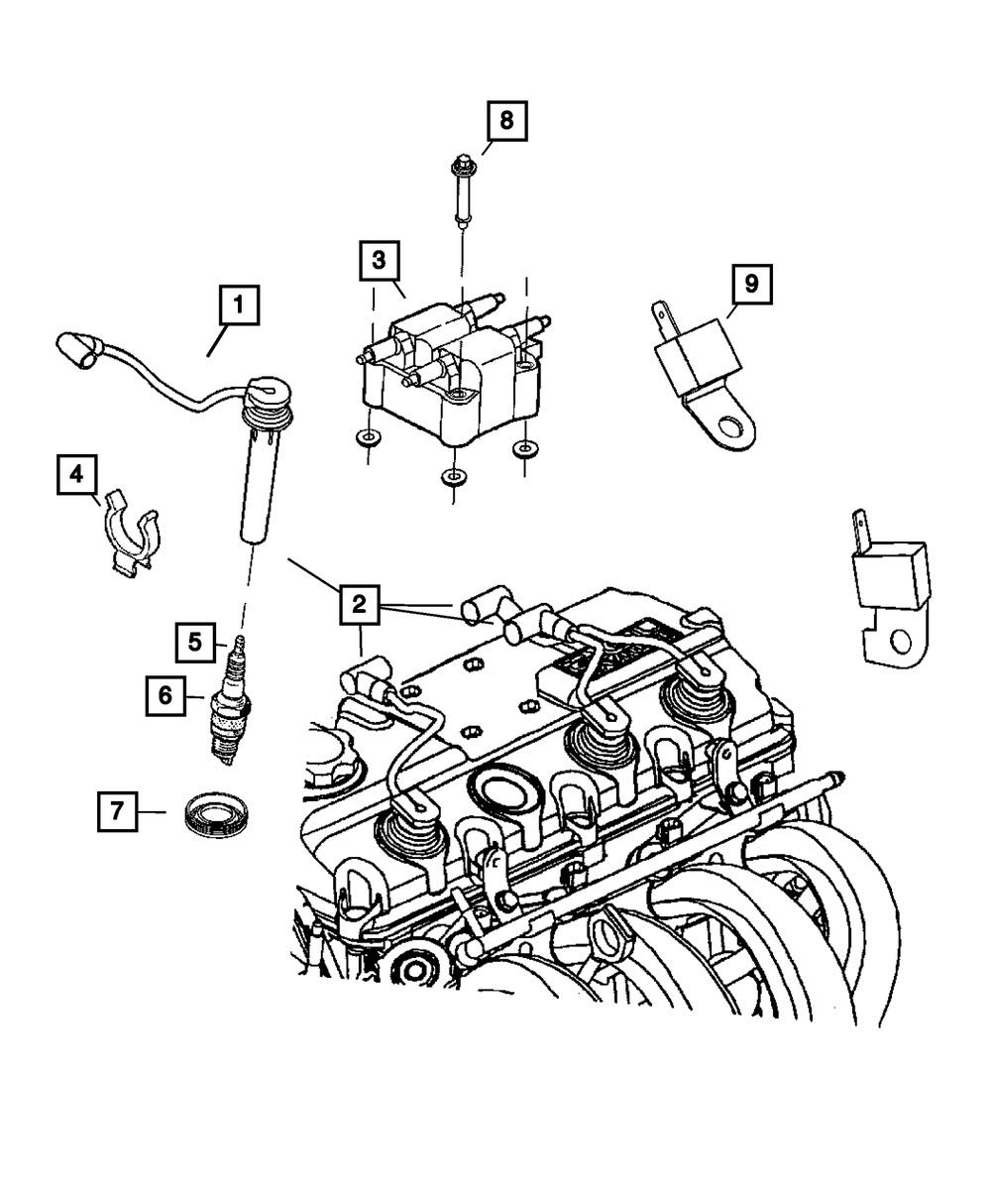 Genuine Mopar 68303920AA Spark Plug - High Performance Ignition Plug for Dodge, Jeep, Chrysler - Perfect for Engine Tune-Ups & Maintenance