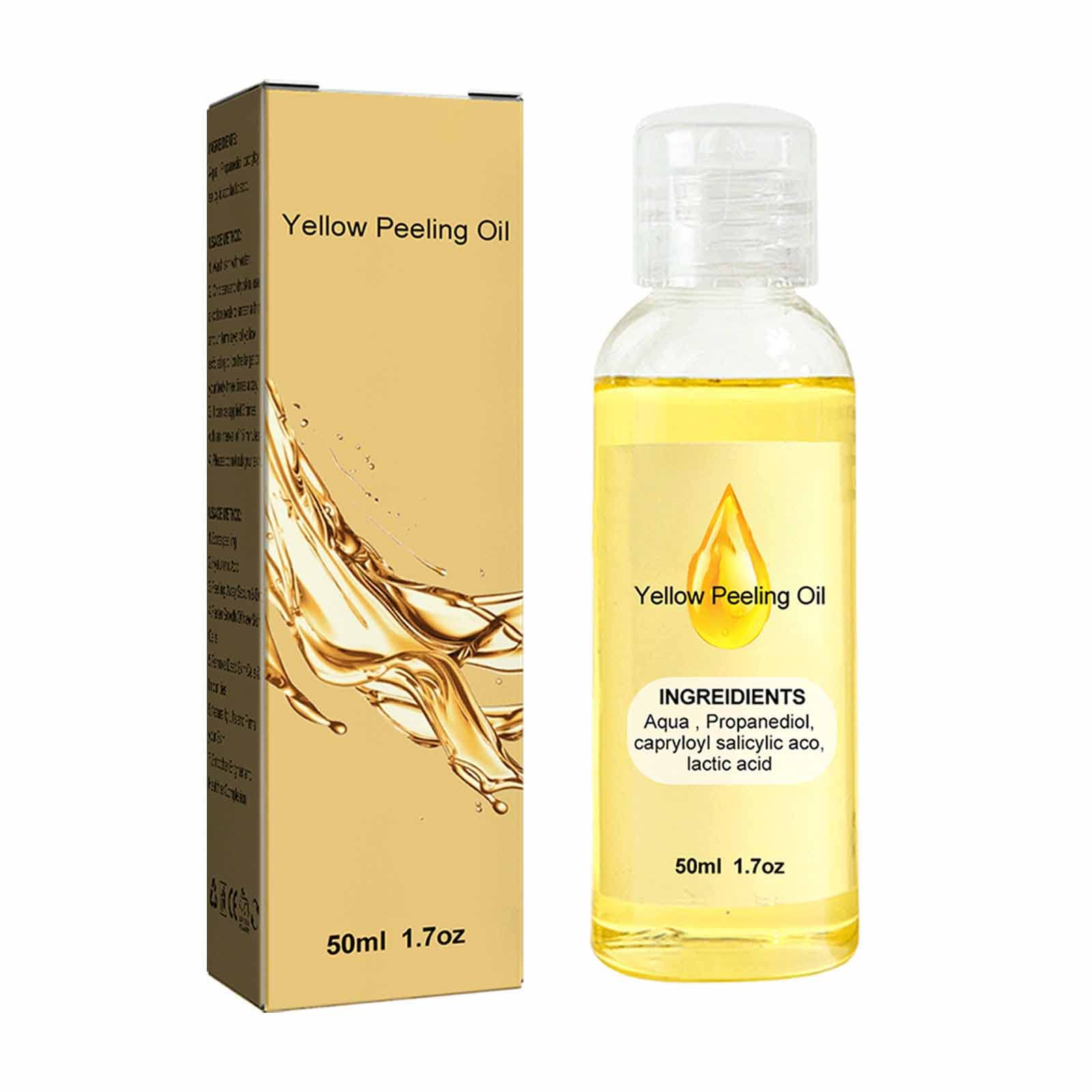 Donubiiu Body Exfoliating Peeling Oil - 50ml Deep Cleansing & Skin Smoothing Treatment for Dry & Rough Skin - Gentle Exfoliation for Soft, Glowing Skin - Perfect for Pre-Shave, Post-Waxing & Daily Skincare Routine