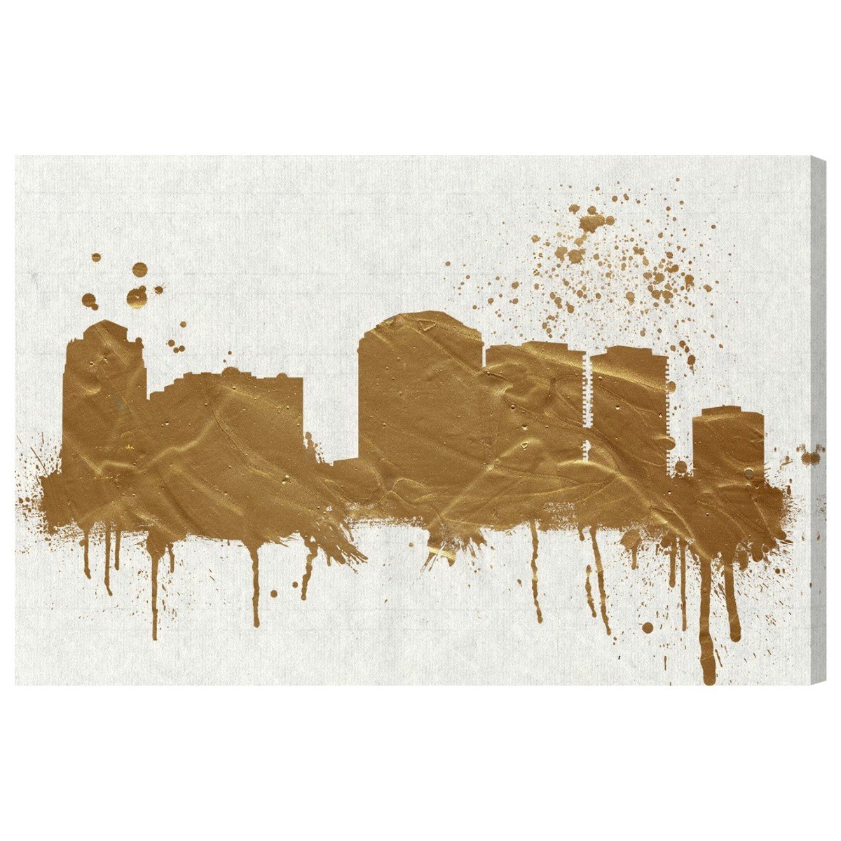 Oliver Gal 'West Palm Beach Skyline' Canvas Wall Art - 60