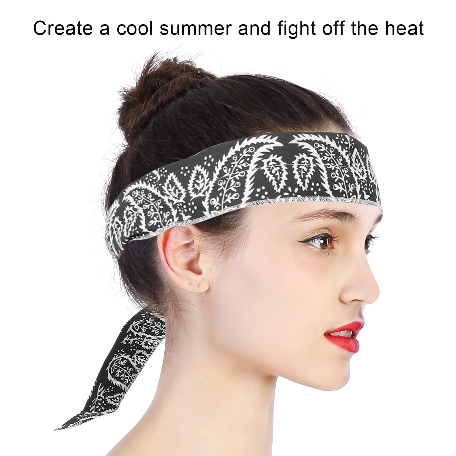 Cooling Scarf for Women & Men - Ice Scarf Collar Neck Wrap with Cooling Technology | Perfect for Sports, Hiking, Running & Hot Weather Relief