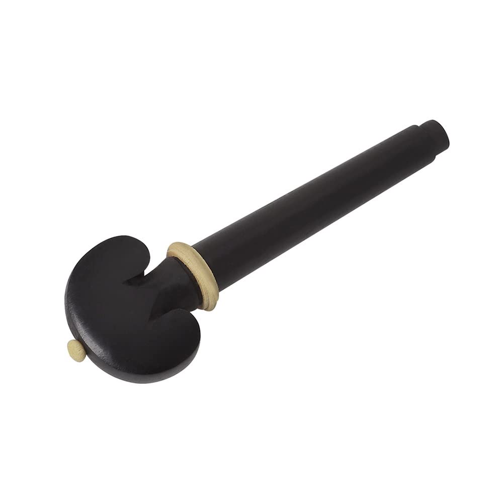 4/4 Violin Tuning Pegs Set - Ebony Violin Tailpiece, Fine Tuners & Shoulder Rest - Professional Violin Accessories Kit for Beginners & Musicians - Perfect for Practice, Performances & DIY Repairs