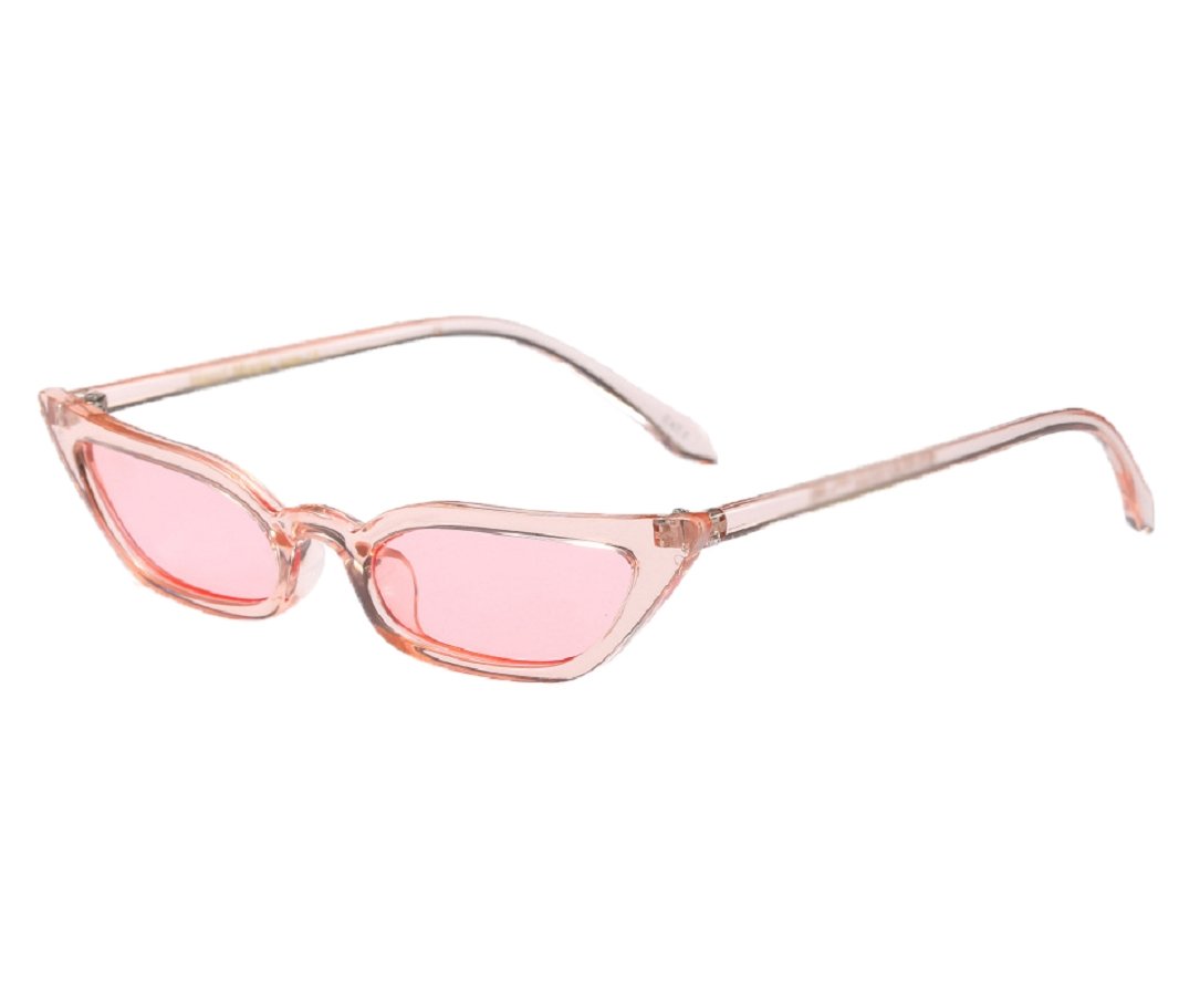 YABINA Vintage Cat Eye Sunglasses for Women - Retro Candy Color UV Protection Fashion Shades - Perfect for Beach, Driving, and Summer Outfits