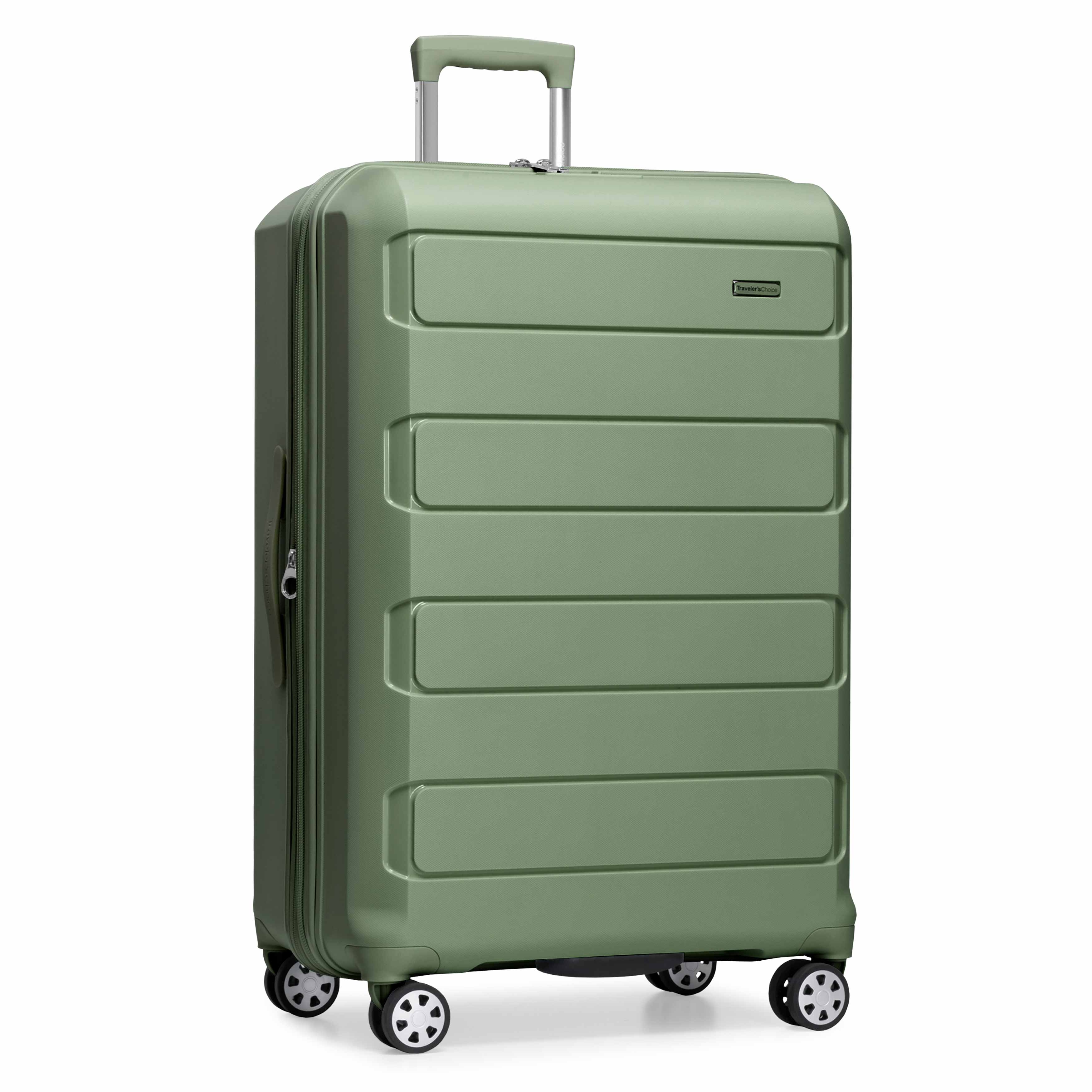 Pagosa 3 Piece Luggage Set - Lightweight Spinner Suitcase with TSA Lock - Perfect for Travel, Business Trips & Vacations