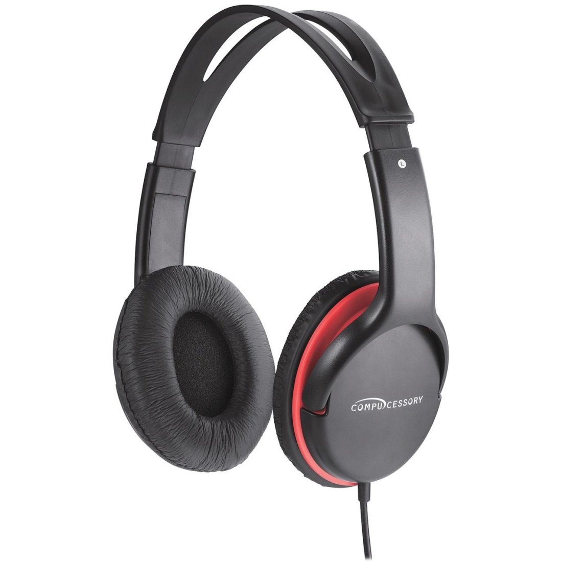 CCS15153 Stereo Headphones with In-line Volume Control - Perfect for Gaming, Music & Online Classes