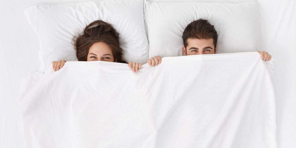 Split Queen Sheet Set for Adjustable Beds - 100% Cotton Deep Pocket Sheets (Fits Up to 15