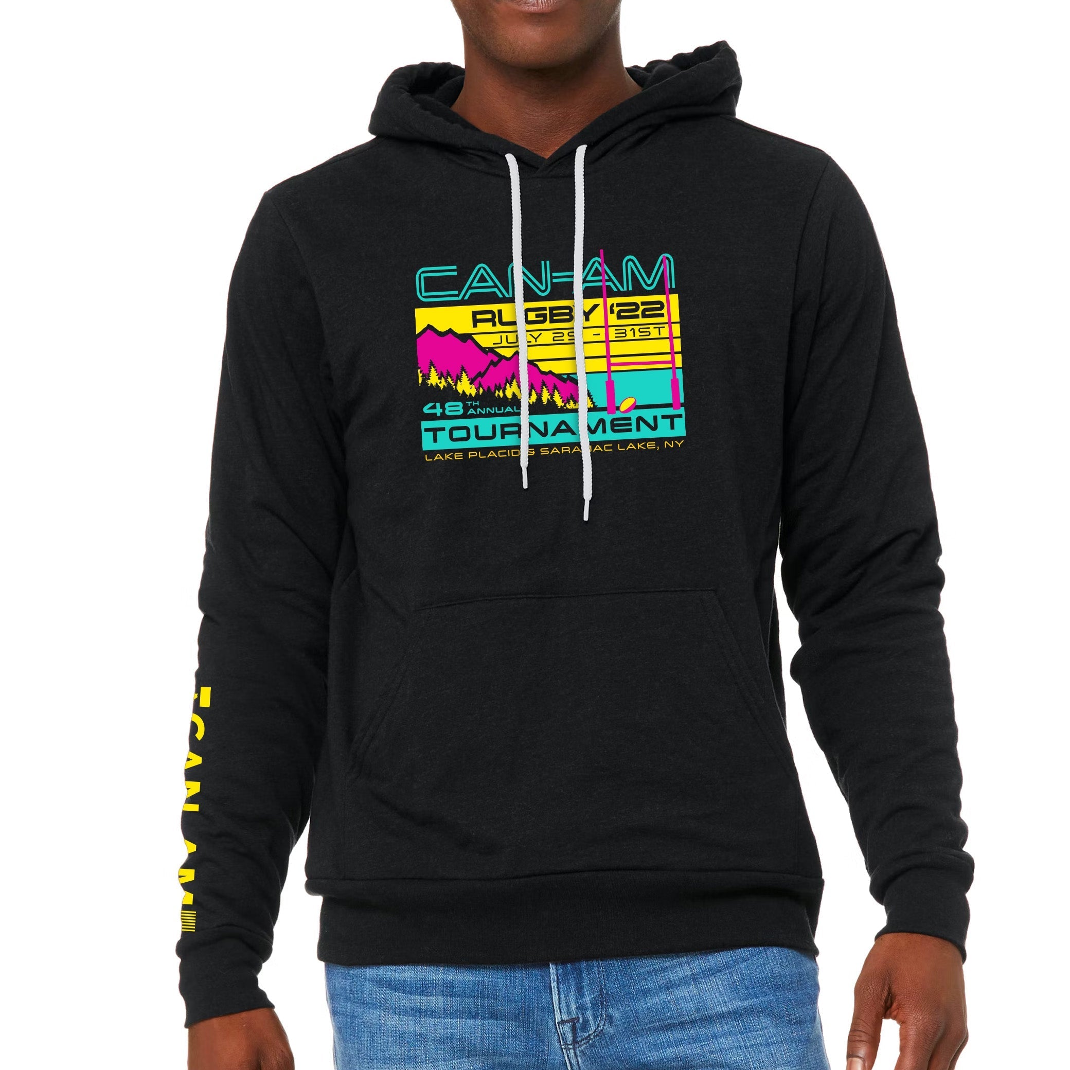 Can Am 2022 Tournament Hoodie - Men's & Women's Pullover Sweatshirt - Comfortable Athletic Wear for Golf, Sports & Casual Outfits