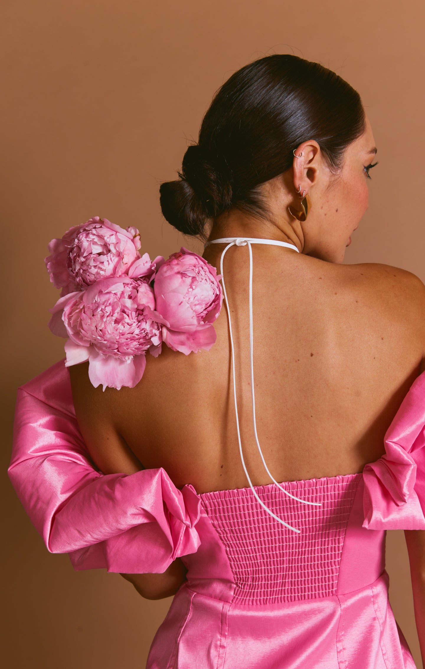 Major Drama Dress - Elegant Pink Taffeta Prom Gown for Homecoming, Quinceañera & Special Occasions