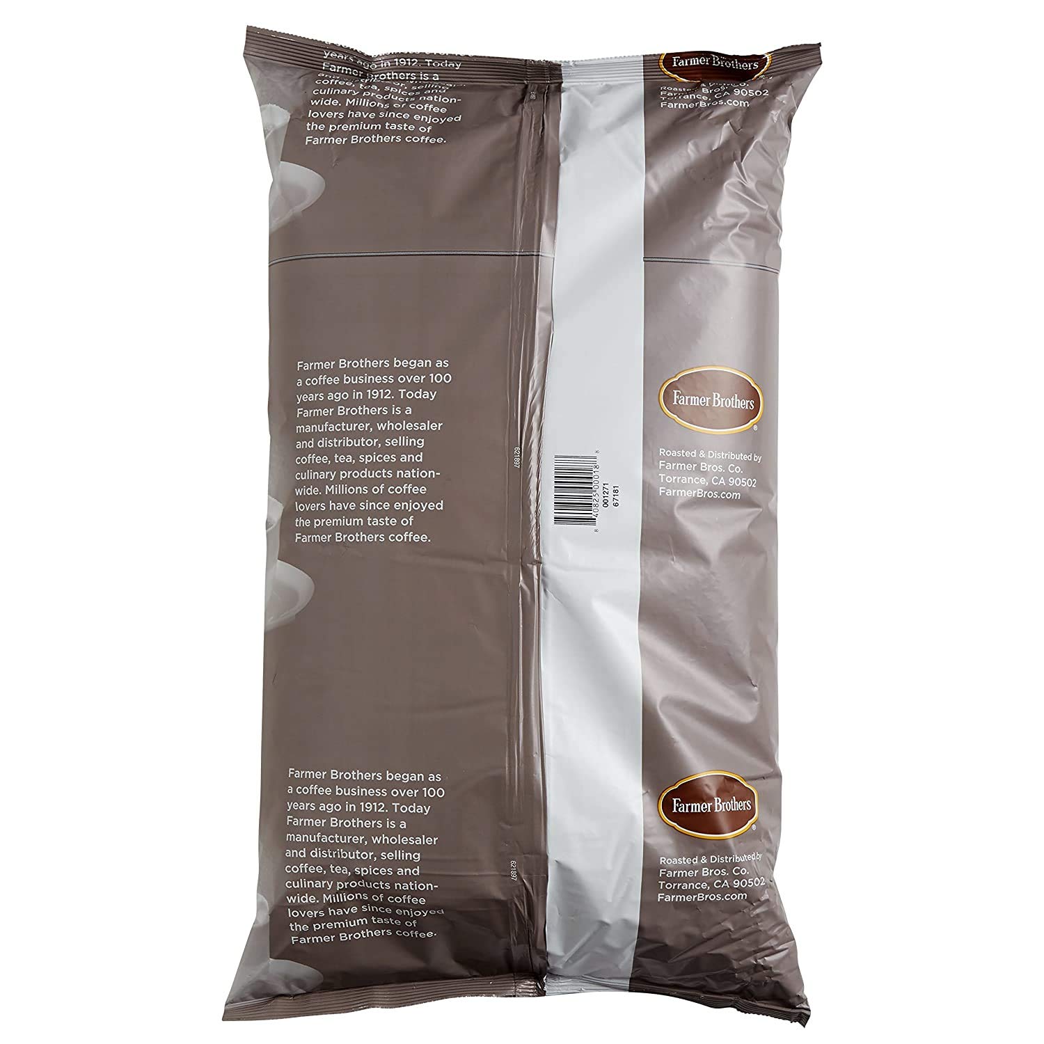 Farmer Brothers Medium Roast Ground Coffee - 6 Pack (5lbs Each) - Premium Coffee for Restaurants, Offices & Catering | Bulk Coffee for Commercial Use & Large Gatherings