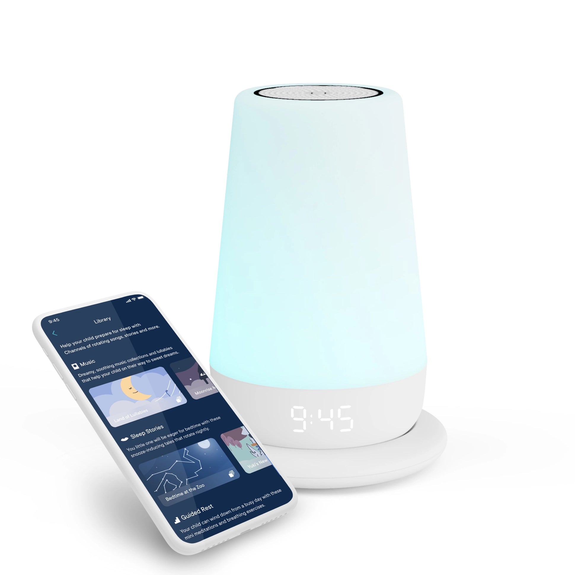 Hatch Rest+ 2nd Gen Smart Night Light & Sound Machine with Rechargeable Battery - Perfect for Baby Nursery, Kids Room & Sleep Training