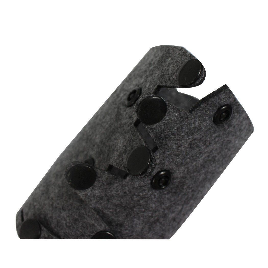 Creative Felt Round Pen Holder - Dark Grey Desk Organizer for Office & Home | Perfect for Pencils, Pens & Stationery Storage