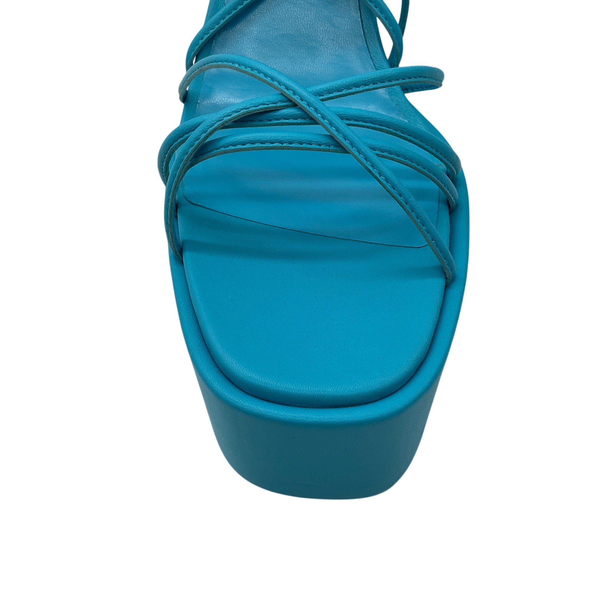 Paris Texas Light Blue Turquoise Malena High Heel Sandals for Women - Elegant Summer Beach Wedding Party Shoes