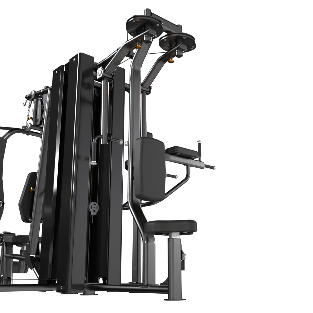 IRONAX X4S 4-Station Home Gym - Full Body Workout Equipment for Strength Training & Fitness - Perfect for Home, Garage, or Small Gym Spaces