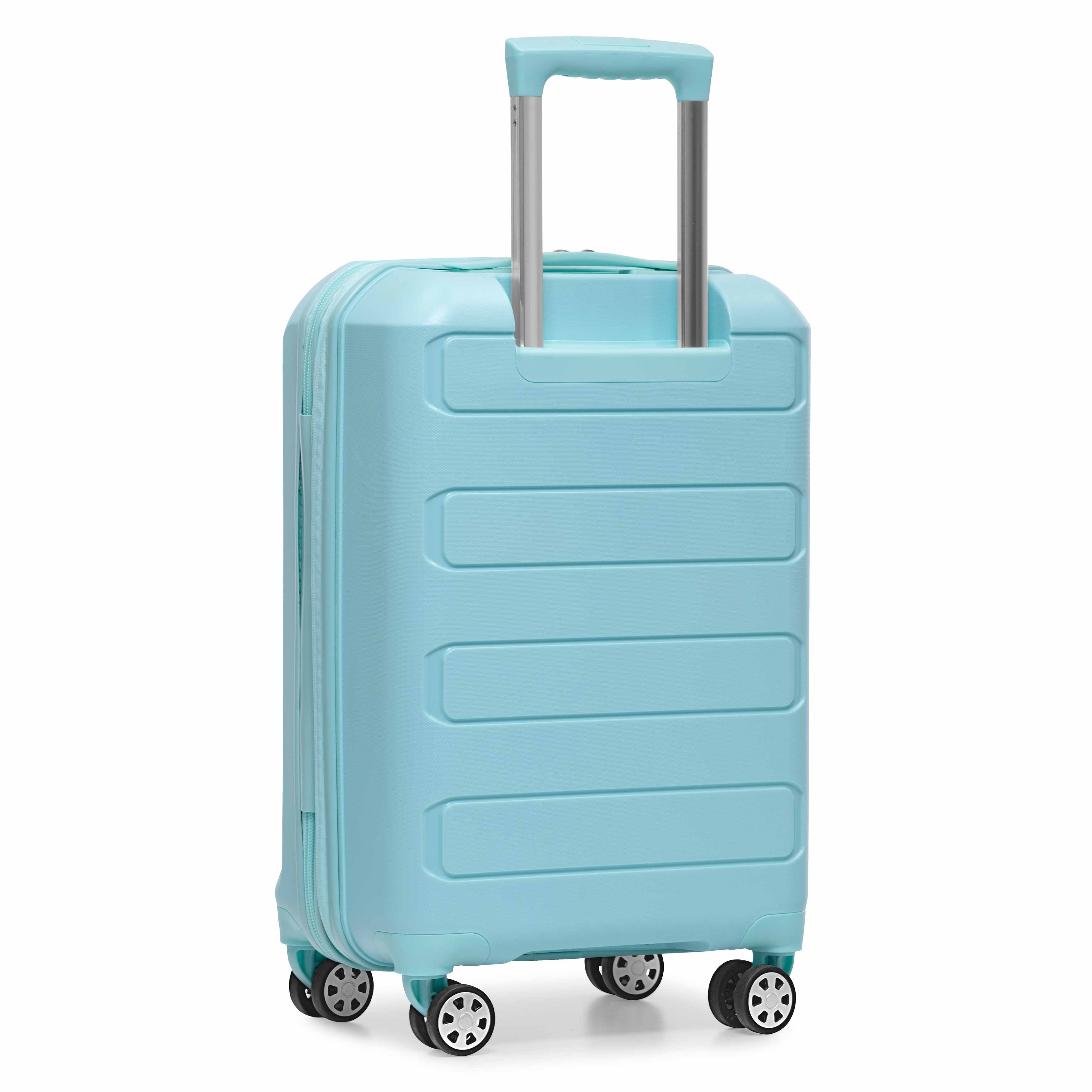 Pagosa 2-Piece Expandable Spinner Luggage Set with TSA Lock - Lightweight Durable Suitcase for Travel, Business Trips & Family Vacations