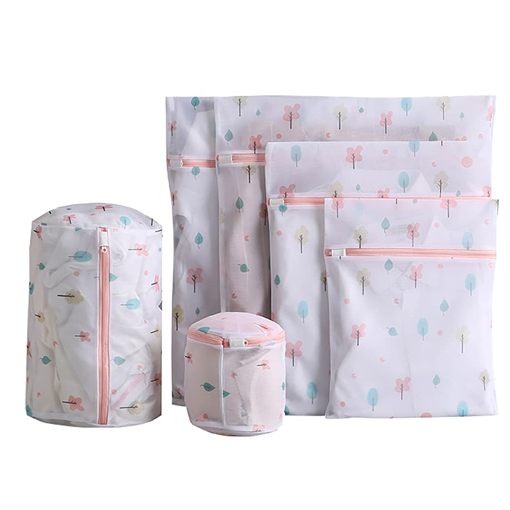 DOITOOL 6-Pack Durable Mesh Laundry Bags with Zipper - Wash Delicates, Underwear & Swimwear - Perfect for Travel, Gym & Home Use