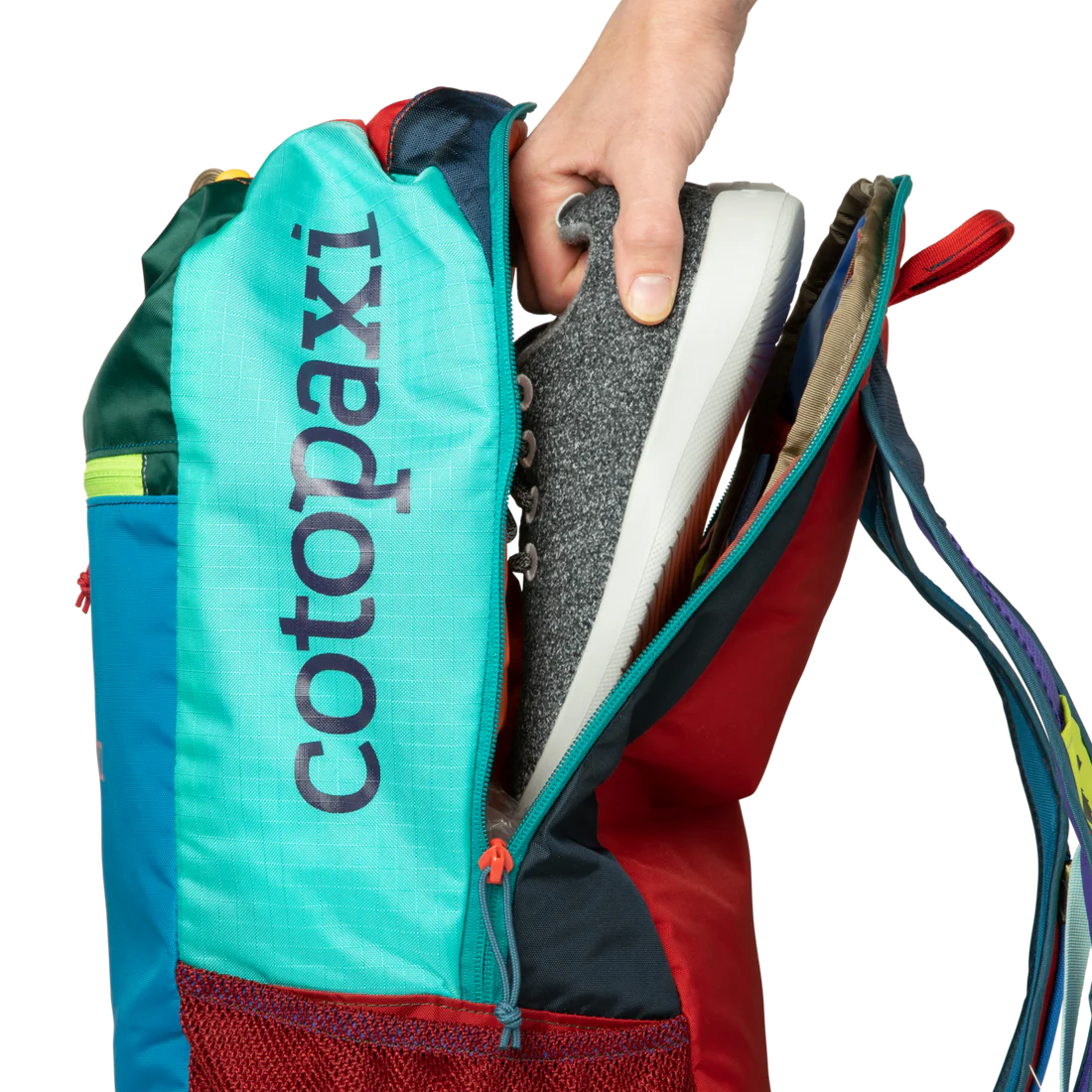 Cotopaxi Luzon 24L Lightweight Hiking Backpack - Water-Resistant Daypack for Travel, Camping & Outdoor Adventures | Del Dia Colorful Design