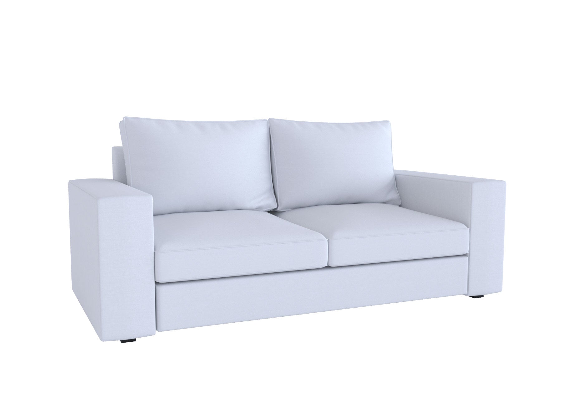 Durable Kivik 2-Seat Sofa Cover - Waterproof Stretchable Furniture Protector for Living Room, Bedroom - Perfect for Pets, Kids & Everyday Use