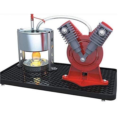 Mini Hot Live Steam Engine Model - Educational DIY Toy for Kids & Adults, Science Experiment Equipment - Perfect for STEM Learning & Classroom Projects