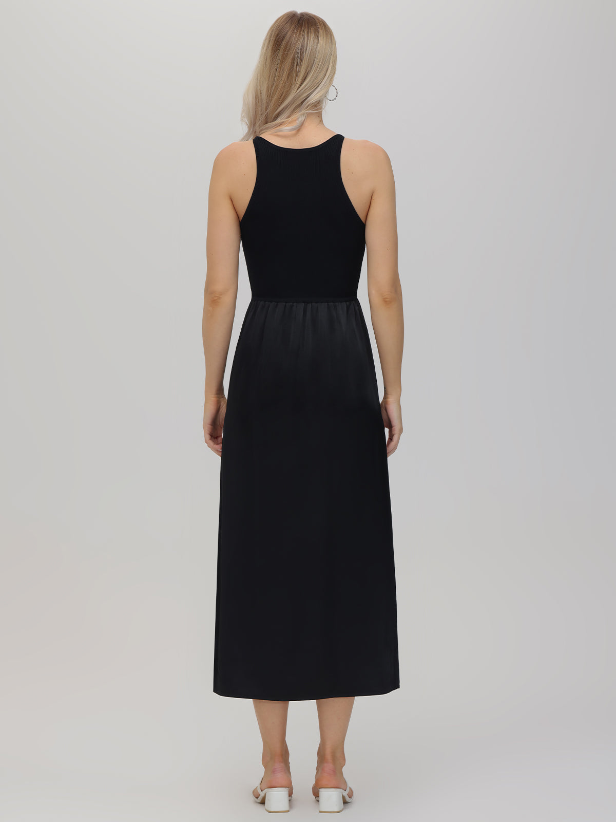 Deanna: Stylish Mixed Media Midi Dress for Women | Floral Print & Lace Details | Perfect for Weddings, Parties & Date Nights