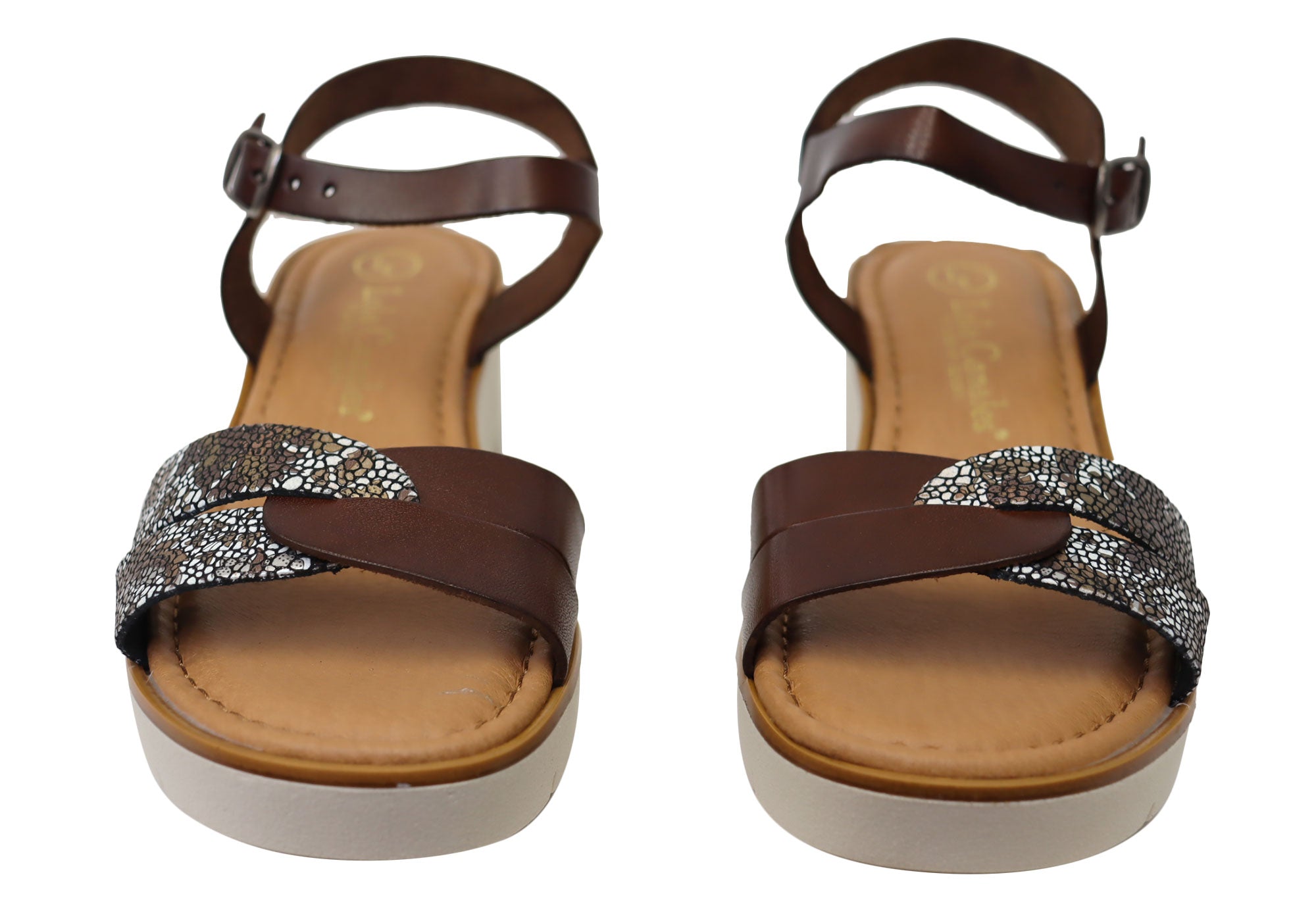 Ellie Women's Comfortable Leather Sandals - Handmade in Spain - Perfect for Summer, Beach & Casual Outings