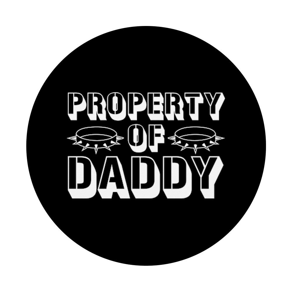BDSM Sub & Dom Sex PopSockets PopGrip - Swappable Phone & Tablet Grip for Kinky Couples - Perfect for BDSM Lovers, Fetish Play & Adult Entertainment