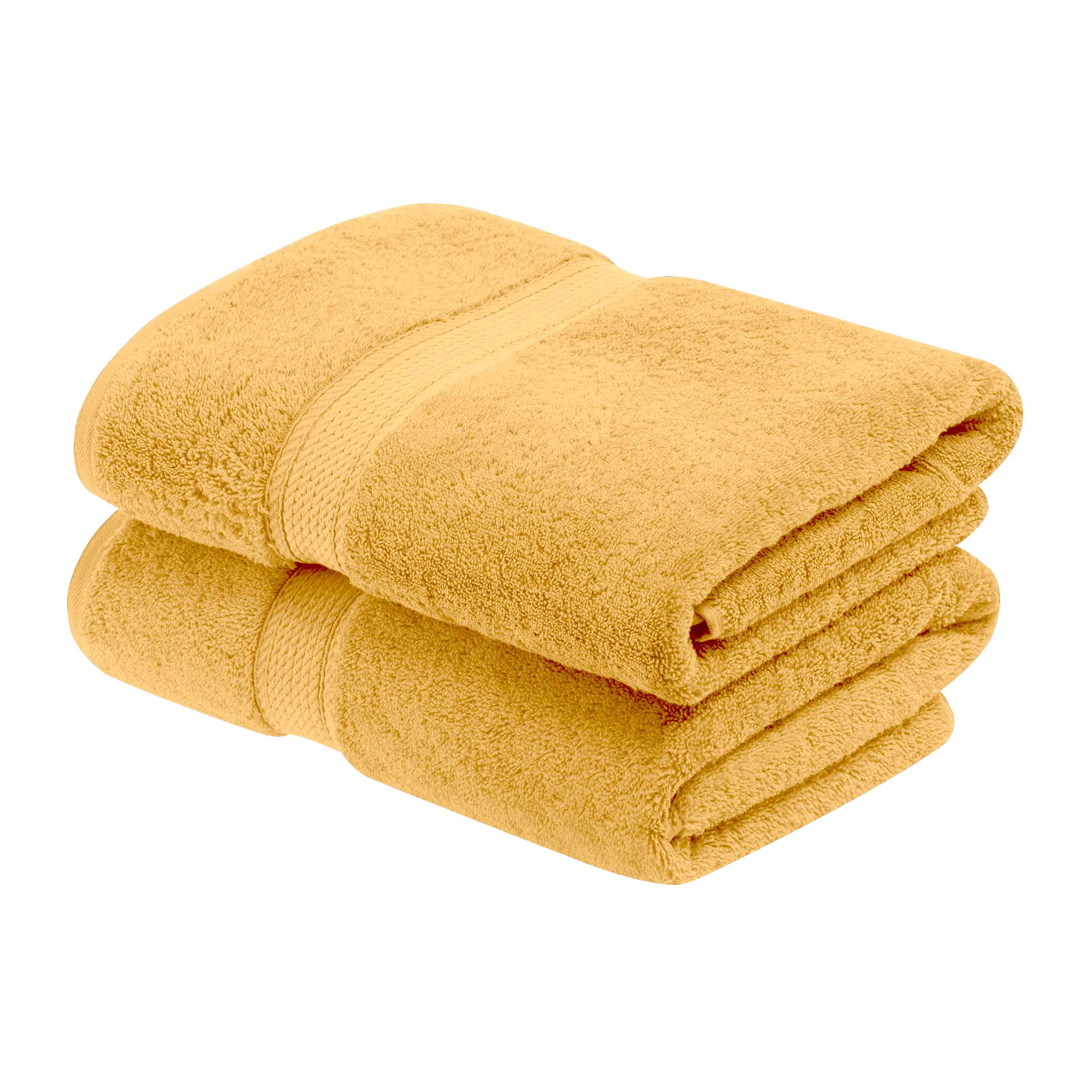 Premium Egyptian Cotton Bath Towel Set - Ultra Soft, Absorbent & Heavyweight 2-Piece Set for Spa, Bathroom & Luxury Home Use