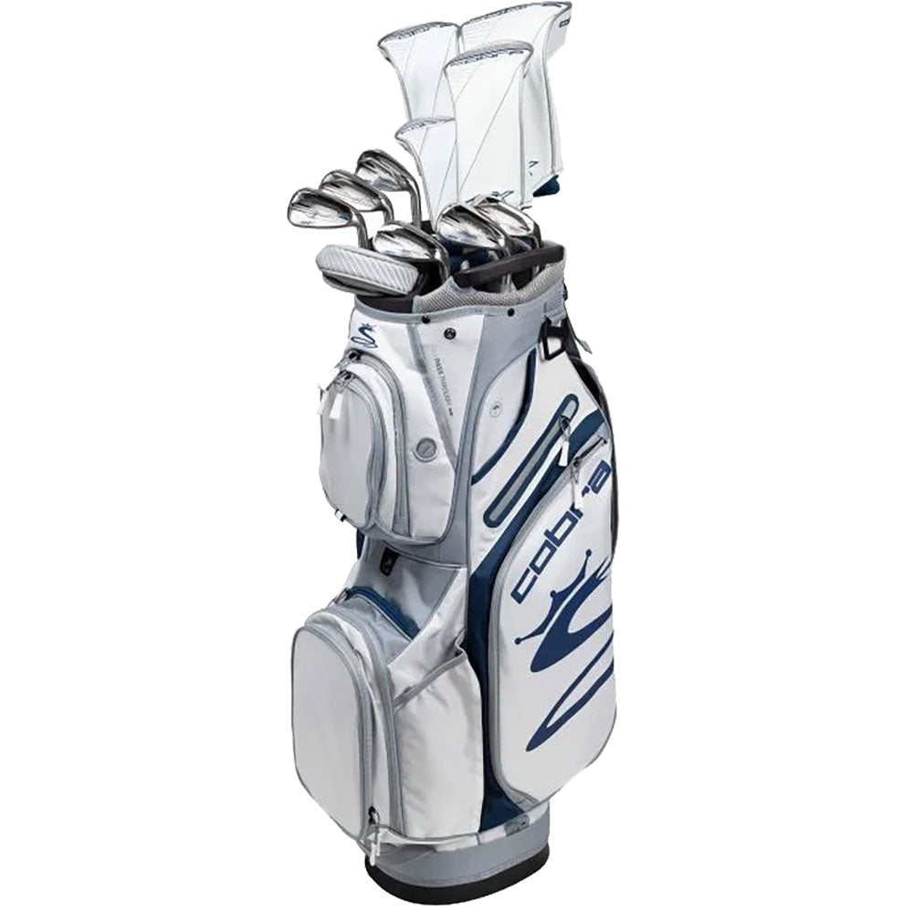 Cobra Air X Women's Right Hand Complete Golf Club Set - Lightweight & Forgiving for Beginners & High Handicappers | Perfect for Driving Range & Course Play