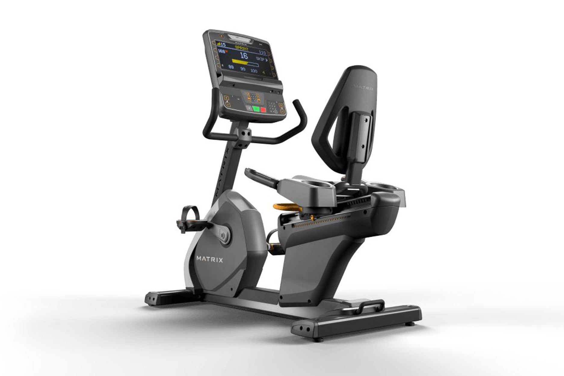 Matrix Performance Recumbent Exercise Bike for Home Gym - Indoor Cycling Bike with Adjustable Seat & Resistance - Perfect for Cardio Workouts, Physical Therapy & Senior Fitness