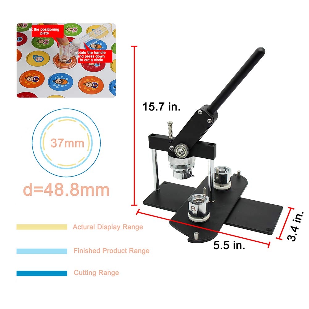 ChiButtons B400 Pro 37mm (1.5