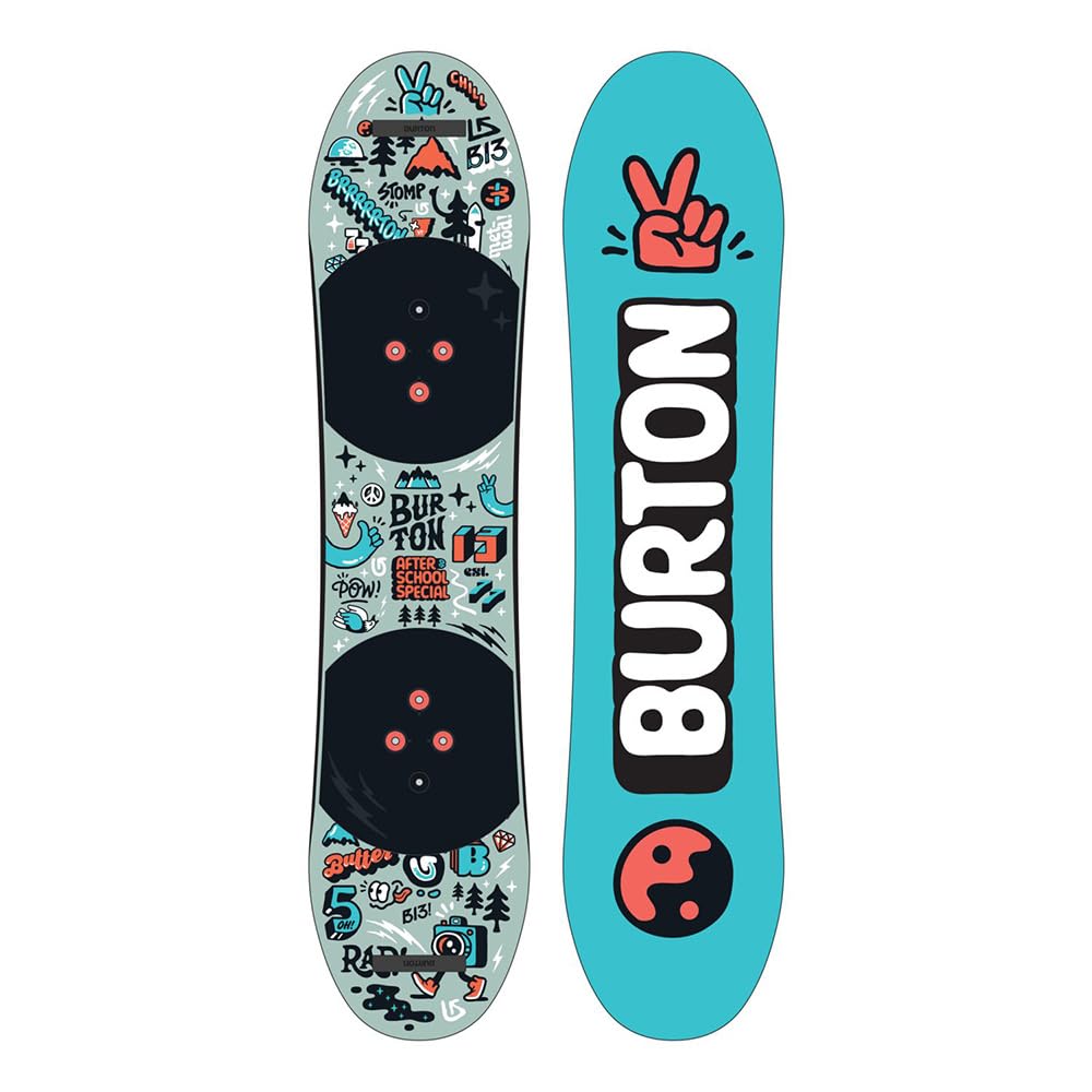 Burton After School Special Youth Snowboard Package - Complete Snowboard Set for Kids & Teens - Perfect for School Ski Trips & Winter Mountain Adventures