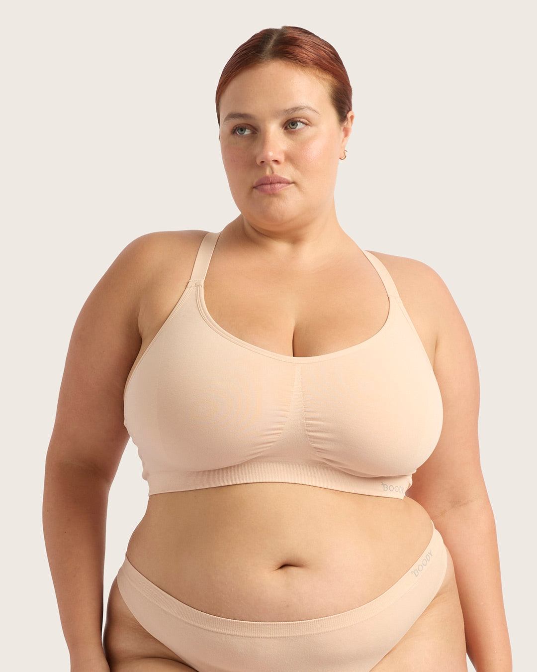 Wireless Full Bust Racerback Bra - Comfortable Support for Large Cup Sizes - Perfect for Yoga, Workouts & Everyday Wear