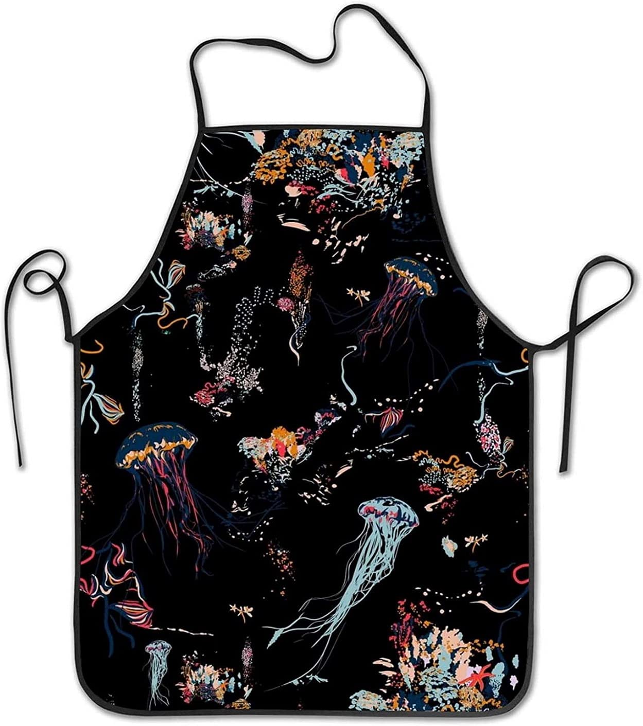 Premium Unisex Chef Apron - Adjustable Bib Kitchen Apron for Cooking, Baking & Grilling - Ideal for Home Chefs, Restaurants & Hotels