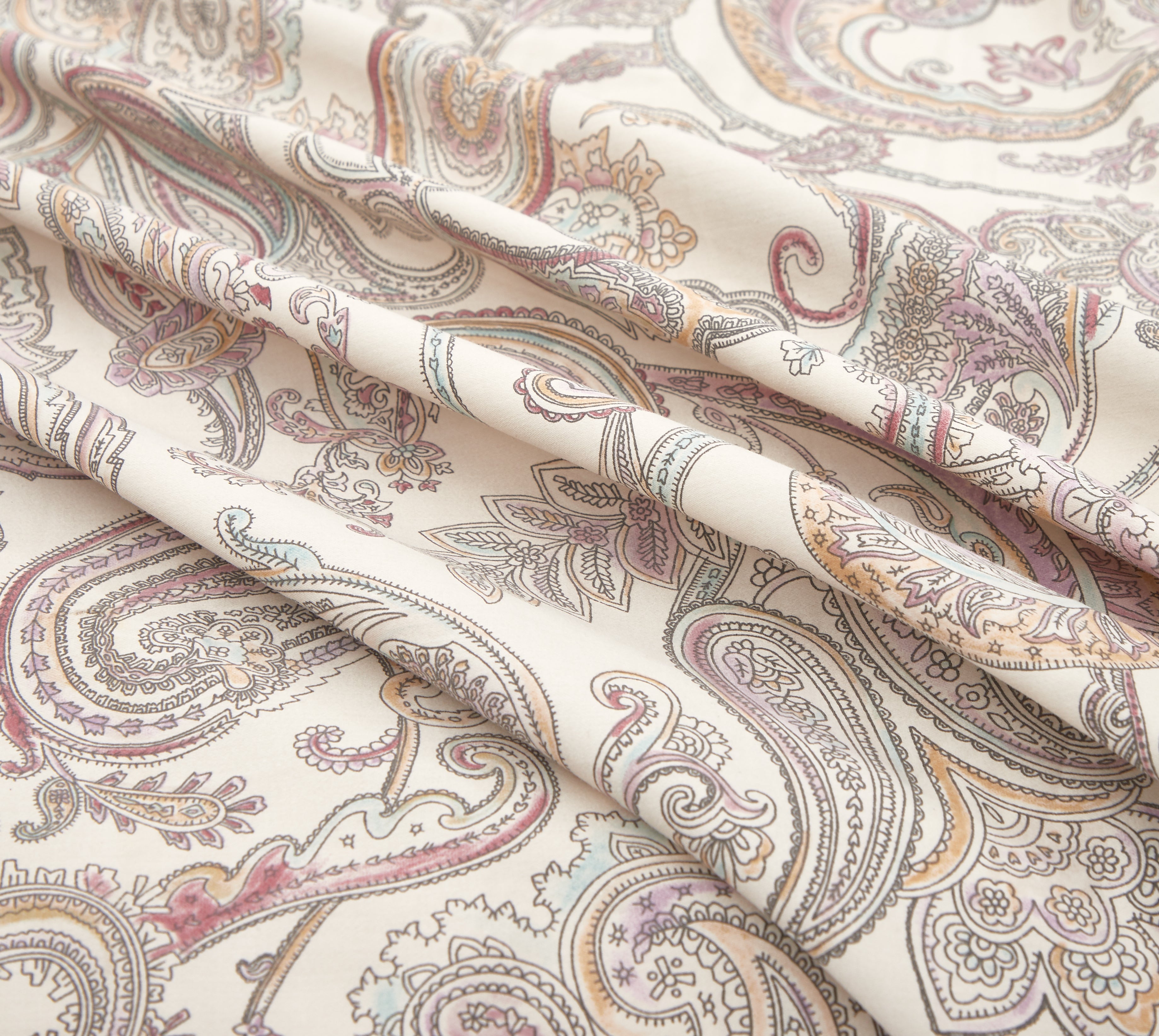 400 Thread Count Printed Cotton Sheet Set - Soft & Breathable Bedding for a Comfortable Sleep - Perfect for Master Bedroom, Guest Room & Dorm