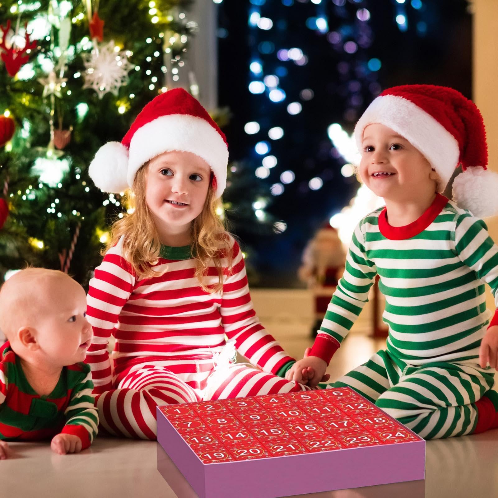 Christmas Countdown Puzzle - 24-Piece Advent Calendar Jigsaw Puzzle for Kids & Family | Fun Holiday Activity, Countdown to Christmas Tradition, Perfect for Family Game Night & Christmas Decor