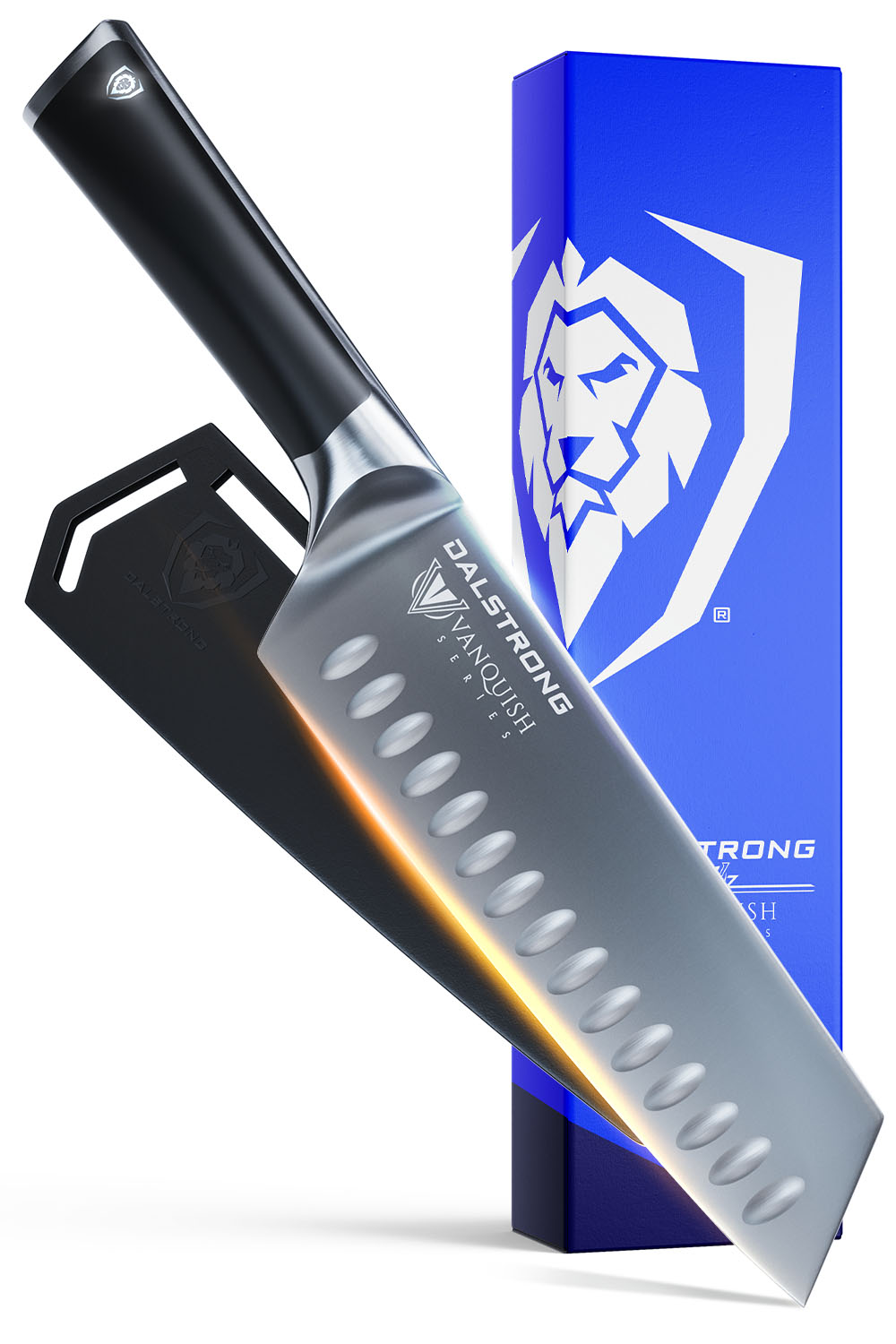 Dalstrong Vanquish Series 7-inch Santoku Knife - NSF Certified Japanese Kitchen Knife for Slicing, Dicing & Mincing | Perfect for Home Chefs & Professional Kitchens