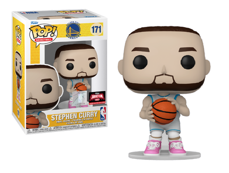 Stephen Curry 2022 NBA All-Star Pop Vinyl Figure - Exclusive NBA TargetCon 2024 Edition - Perfect for Basketball Fans, Collectors & Home/Office Decor