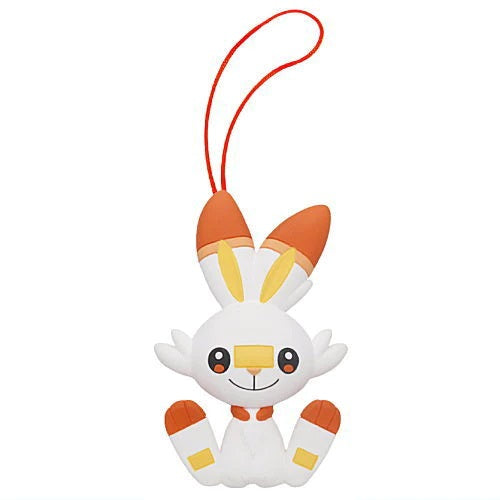 Pokemon Fire Type Plush Keychain - 1 Inch Cute Mascot Charm by Takara Tomy | Perfect for Backpacks, Key Rings & Gift Giving for Anime Fans