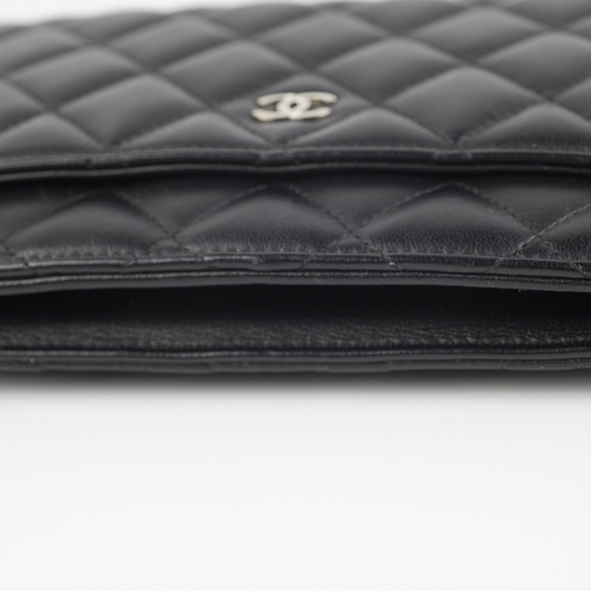 Chanel Lambskin Black Wallet On Chain WOC - Luxury Crossbody Bag for Women, Perfect for Evening Parties & Daily Use