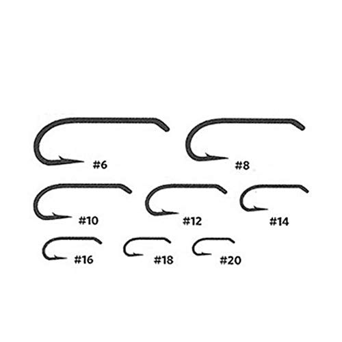 Umpqua U-Series Fly Tying Hooks U101 - Premium Fly Fishing Hooks for Trout, Salmon & Bass | Perfect for Fly Tying & Stream Fishing