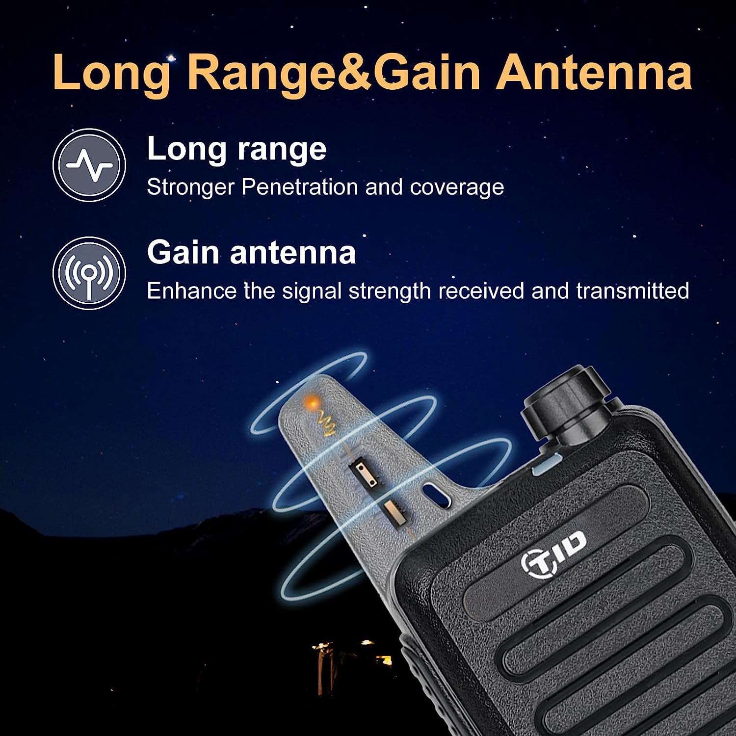 TD M8s 2-Way Radios Walkie Talkies - 10 Pack/20 Pack with VOX Handsfree Function - Long Range Communication for Outdoor Adventures, Construction Sites & Emergency Preparedness