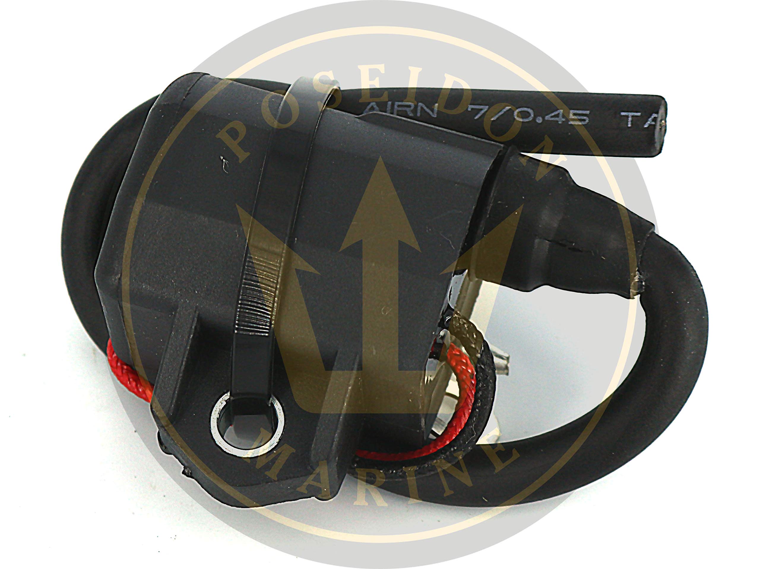 Poseidon Marine Ignition Coil Replacement for Yamaha 6R3-85570-01-00, 6R3-85570-00-00, 697-85570-00-00, 6H2-85570-00-00, Sierra 18-5128, WSM 380-5128 - Compatible with Outboard Boat Motors & Marine Engines