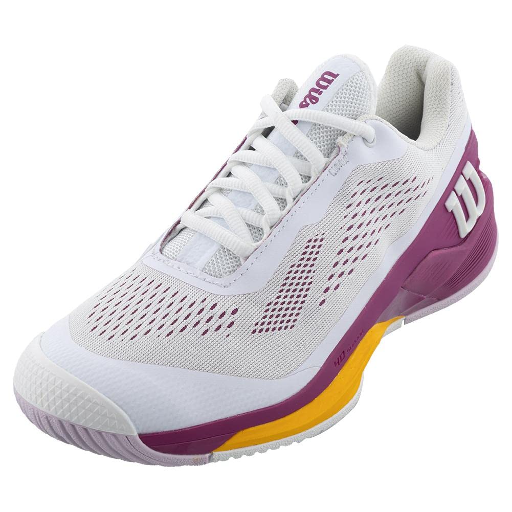 Wilson Rush Pro 4.0 Tennis Shoes - Men's & Women's High-Performance Court Sneakers for Tennis, Pickleball & Casual Wear | Lightweight & Durable Design