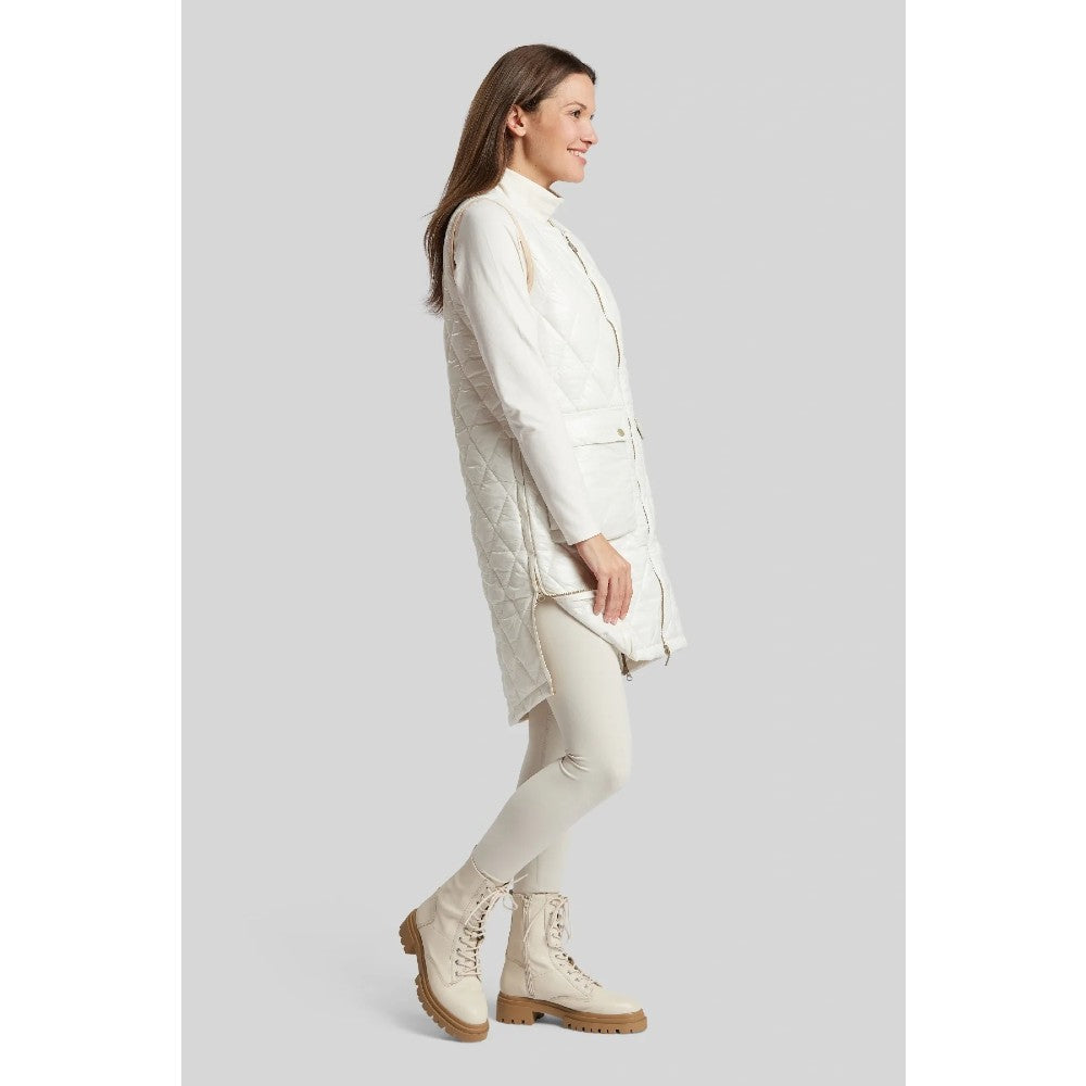 Ohsho Bianca Long Vest for Women - Stylish & Elegant Outerwear for Fall & Winter Fashion | Perfect for Layering, Office Wear & Casual Outfits