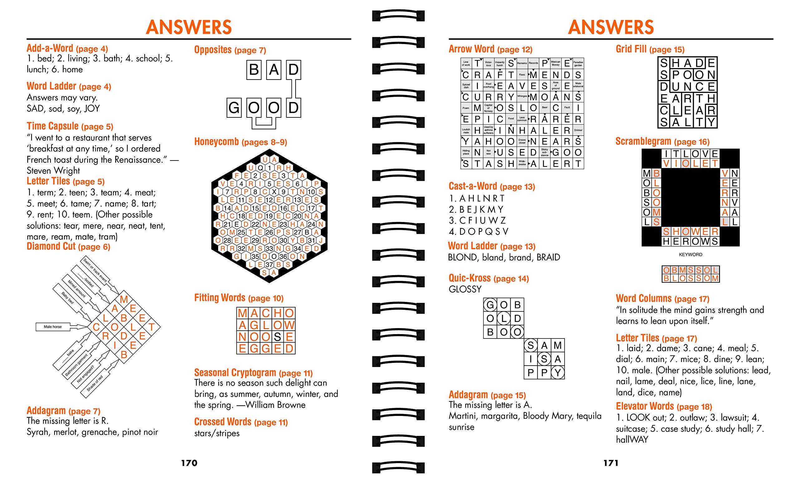 Brain Games - Word Puzzles & Brain Workout for Adults: Fun Vocabulary Challenges for Memory Improvement & Mental Exercise | Perfect for Travel, Office Breaks & Family Game Nights