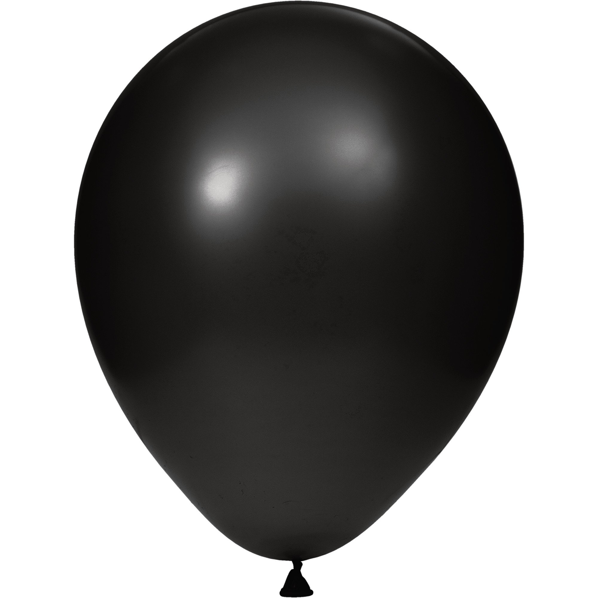 12 Inch Black Velvet Latex Balloons for Party Decorations - Creative Converting Premium Quality Balloons for Birthdays, Weddings & Special Events