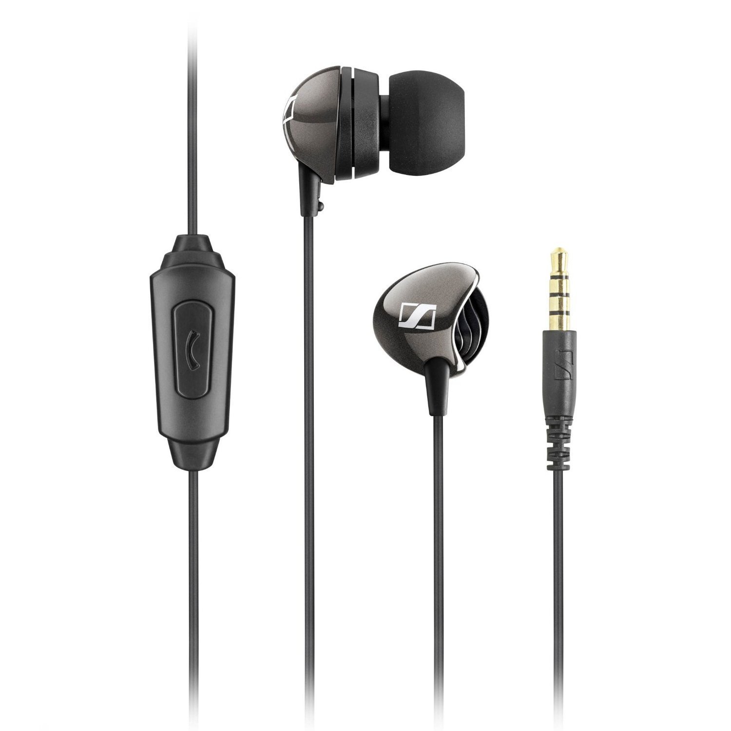 Sennheiser CX 275 S Universal Mobile Headset with Noise Isolation - Premium In-Ear Headphones for iPhone, Android, Music & Calls - Perfect for Commuting, Workouts & Travel