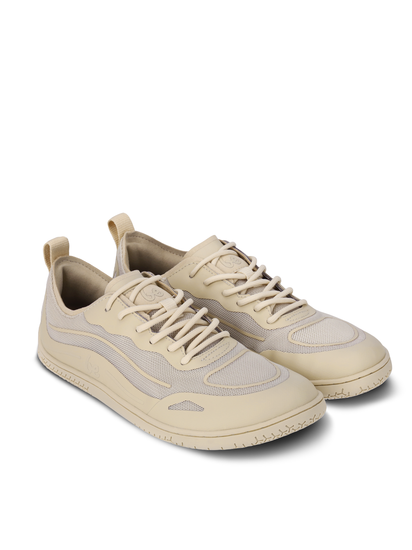 Barefoot Sneakers for Women & Men - Be Lenka Velocity Minimalist Shoes in Beige | Lightweight & Flexible for Running, Walking & Gym Workouts