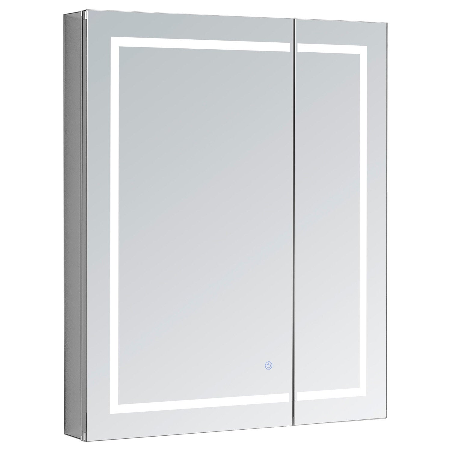 Aquadom Royale Plus 36x36 LED Lighted Bathroom Medicine Cabinet - Perfect for Modern Homes, Spas & Luxury Hotels
